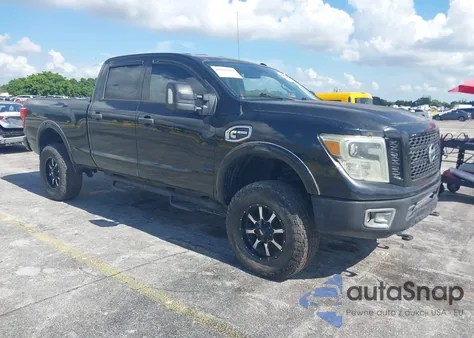 2016 Nissan Titan Xd Pro-4X Diesel из США, поврежденный, VIN 1N6BA1F4XGN506855